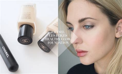 chanel healthy glow foundation les beiges|Chanel Les Beiges foundation reviews.